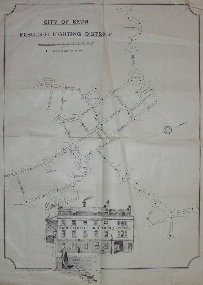 Map of Bath - Bath